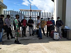 Usai di PHK, Tujuh TKI Dipulangkan dari PNG  Usai di PHK, Tujuh TKI Dipulangkan dari PNG