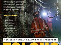 7 Pekerja Masih Terjebak di Tambang Bawah Tanah, Polisi: Freeport Terus Berjuang Evakuasi  7 Pekerja Masih Terjebak di Tambang Bawah Tanah, Polisi: Freeport Terus Berjuang Evakuasi