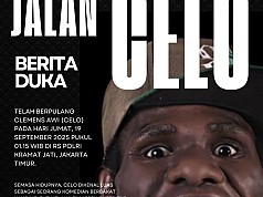 Komedian dan Artis Asal Papua Klemens Awi (Celo) Berpulang, Pieter Ell: Tawa dan Karyanya Akan Selalu Dikenang Komedian dan Artis Asal Papua Klemens Awi (Celo) Berpulang, Pieter Ell: Tawa dan Karyanya Akan Selalu Dikenang