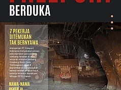 Pencarian Jenazah Korban Longsor Grasberg Block Cave Selesai, Semua Pekerja Meninggal Dunia Pencarian Jenazah Korban Longsor Grasberg Block Cave Selesai, Semua Pekerja Meninggal Dunia