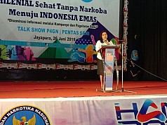 Pemprov Papua Ajak Masyarakat Kampanyekan Stop Narkotika Bagi Generasi Millenial Pemprov Papua Ajak Masyarakat Kampanyekan Stop Narkotika Bagi Generasi Millenial