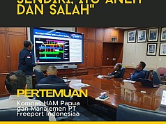 Komnas HAM Papua Protes Model Bisnis Eksklusif Freeport: Komnas HAM Papua Protes Model Bisnis Eksklusif Freeport: