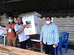 Hengky Yaluwo - Lexi Romel Raih Suara Terbanyak PSU Pilkada Boven Digoel Hengky Yaluwo - Lexi Romel Raih Suara Terbanyak PSU Pilkada Boven Digoel