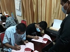 Penyerahan Tersangka Pengeroyokan Kali Acai ke Kejari Jayapura Dilakukan Secara Virtual  Penyerahan Tersangka Pengeroyokan Kali Acai ke Kejari Jayapura Dilakukan Secara Virtual
