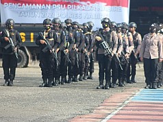 TNI Polri Siap Amankan Pleno Rekapitulasi PSU Pilkada Nabire TNI Polri Siap Amankan Pleno Rekapitulasi PSU Pilkada Nabire