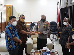 Bahas PPKM, Satgas COVID-19 Papua Temui Forkompinda  Bahas PPKM, Satgas COVID-19 Papua Temui Forkompinda