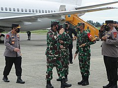 Panglima TNI, Kapolri dan Menpora Lakukan Kunker ke Jayapura dan Merauke