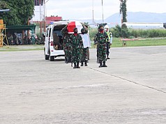 Pangdam Cenderawasih Pimpin Upacara Pelepasan Jenazah Kabinda Papua