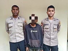 Pria Ini Dicokok Polisi, Berani Nyuri Speaker dan Kotak Amal di Masjid SPN Polda Papua