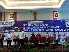 Bawaslu Papua Ajak Media Berkolaborasi Ciptakan Pemilu Serentak 2024 yang Aman dan Damai Bawaslu Papua Ajak Media Berkolaborasi Ciptakan Pemilu Serentak 2024 yang Aman dan Damai