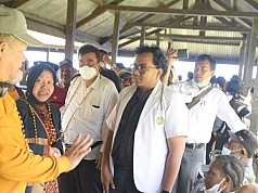 Mensos RI Tinjau RSUD Mulia Puncak Jaya, Siap Bantu Instalasi Air Bersih