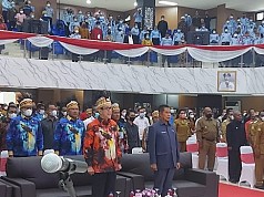 Menkumham Yasona Laoly Launching Mobile IP Clinic di Provinsi Papua Menkumham Yasona Laoly Launching Mobile IP Clinic di Provinsi Papua