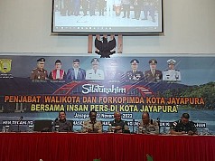 Silaturahmi dengan Insan Pers, Penjabat Walikota Jayapura Tegaskan Siap Dikritik Silaturahmi dengan Insan Pers, Penjabat Walikota Jayapura Tegaskan Siap Dikritik