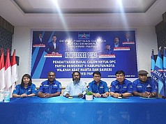 Partai Demokrat Papua Buka Pendaftaran Balon Ketua DPC di 9 Kabupaten/Kota Wilayah Mamta dan Saireri 