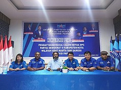Partai Demokrat Papua Buka Pendaftaran Balon Ketua DPC di 9 Kabupaten/Kota Wilayah Mamta dan Saireri  Partai Demokrat Papua Buka Pendaftaran Balon Ketua DPC di 9 Kabupaten/Kota Wilayah Mamta dan Saireri