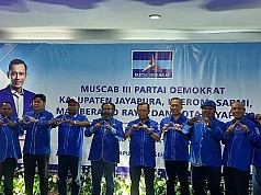 Demokrat Papua Gelar Muscab III Serentak Wilayah Mamta Tabi, Ini Pesan Ketum AHY Demokrat Papua Gelar Muscab III Serentak Wilayah Mamta Tabi, Ini Pesan Ketum AHY