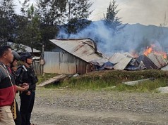 Rumah Pendeta di Ilaga Puncak Terbakar,  Polisi Lakukan Penyelidikan
