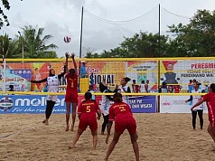 Dua Tim Putri Papua Barat Lolos ke Partai Final Sirnas Voli Pantai 2023 Dua Tim Putri Papua Barat Lolos ke Partai Final Sirnas Voli Pantai 2023