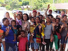 Program Orang Tua Asuh Anak Stunting Gubernur Waterpauw di Mansel Mulai Berbuah Manis 