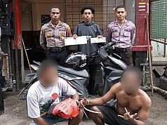 Polisi Tangkap 3 Terduga Penadah Motor Curanmor di Kota Jayapura Polisi Tangkap 3 Terduga Penadah Motor Curanmor di Kota Jayapura