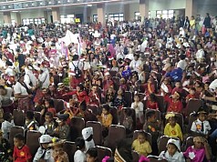 Berbaju Adat, Ribuan Anak TK dan PAUD se- Kota Jayapura Hadiri Peringatan HAN ke-39