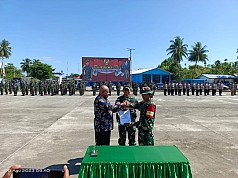 Tutup TMMD ke-117 di Pulau Wakde Sarmi, Ini Harapan Kasrem 172/PWY Tutup TMMD ke-117 di Pulau Wakde Sarmi, Ini Harapan Kasrem 172/PWY