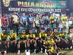 Pemenang Turnamen KASAD 2023 di Papua, Dihadiahi Masuk TNI AD Tanpa Tes Pemenang Turnamen KASAD 2023 di Papua, Dihadiahi Masuk TNI AD Tanpa Tes