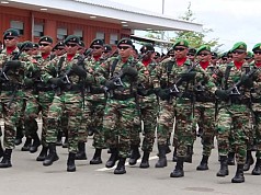 Peringati Hut ke-78, TNI di Papua Komitmen Jaga  Kedamaian Pemilu 2024