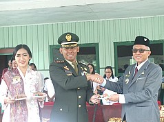 Hut ke-78 TNI, Pj Bupati Puncak Jaya Ajak Sukseskan Pemilu Serentak 2024