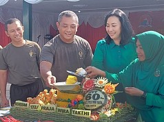 Hadiri Syukuran HUT ke-60 Korem 172/PWY, Pangdam Tekankan Antisipasi Ancaman Krisis Pangan Hadiri Syukuran HUT ke-60 Korem 172/PWY, Pangdam Tekankan Antisipasi Ancaman Krisis Pangan