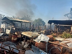 Rumah Penampungan Besi Tua di Nabire Terbakar, Satu Orang Meninggal Dunia