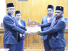 APBD TA 2024 Kabupaten Puncak Jaya Resmi Ditetapkan, Totalnya Rp1,722 Triliun 