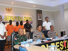 Diciduk Polisi, Ini Alasan Empat Pelaku Nekat Membakar Ruko dan Rumdis TNI di Waena Jayapura   