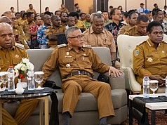 Musrenbangda RKPD Papua Tengah 2025, Pj Bupati Puncak Jaya Tekankan Jajaran Saling Koordinasi