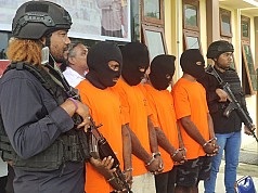 Polisi Bekuk Kawanan Pelaku Curas yang Sering Beraksi di KM.12 Holtekamp Jayapura