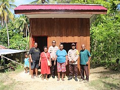 Bantu Kembangkan UMKM Mama Papua, Polres Jayapura Bangun Galeri Kerajinan Noken