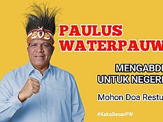 Ketua umum Persekutuan Gereja Gereja Kabupaten Jayapura: Paulus Waterpauw Gubernur Papua