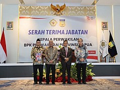 Sertijab Kepala Perwakilan BPK RI Provinsi Papua, Ini Harapan Pj Gubernur  Sertijab Kepala Perwakilan BPK RI Provinsi Papua, Ini Harapan Pj Gubernur