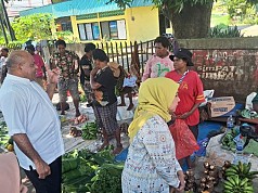 Blusukan ke Pasar Expo Waena, Cagub Matius Fakhiri Borong Jualan Mama Papua Blusukan ke Pasar Expo Waena, Cagub Matius Fakhiri Borong Jualan Mama Papua