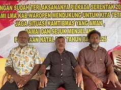 Pasca Pilkada, LMA Kabupaten Waropen Imbau Masyarakat Tetap Jaga Kamtibmas Pasca Pilkada, LMA Kabupaten Waropen Imbau Masyarakat Tetap Jaga Kamtibmas