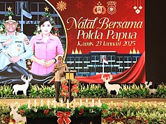 Perayaan Natal Polda Papua, Kapolda Irjen Pol. Patrige Renwarin: Sambut Sukacita Kelahiran Kristus Dengan Semangat Melayani  Perayaan Natal Polda Papua, Kapolda Irjen Pol. Patrige Renwarin: Sambut Sukacita Kelahiran Kristus Dengan Semangat Melayani
