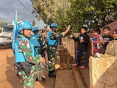 Jelang Berakhirnya Cease Fire, Satgas Indobatt XXIII-R Tetap Laksanakan Foot Patrol Jelang Berakhirnya Cease Fire, Satgas Indobatt XXIII-R Tetap Laksanakan Foot Patrol