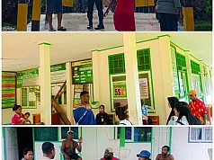 Kapolsek Angkaisera Buka Palang Jembatan dan Puskesmas Yawakukat Kapolsek Angkaisera Buka Palang Jembatan dan Puskesmas Yawakukat