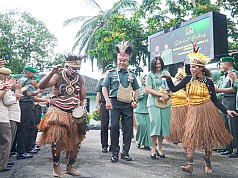 Brigjen TNI Tagor Rio Pasaribu Resmi jadi Keluarga Baru Korem 172/PWY Brigjen TNI Tagor Rio Pasaribu Resmi jadi Keluarga Baru Korem 172/PWY