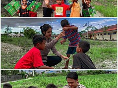 Hangatnya Sore di SD Torsina: Ketika Satgas Damai Cartenz Hadir untuk Anak-anak Mimika Hangatnya Sore di SD Torsina: Ketika Satgas Damai Cartenz Hadir untuk Anak-anak Mimika