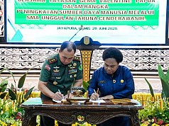 Kerjasama Kodam Cenderawasih dan Yayasan Gema Valentine, Tingkatkan Kualitas Pendidikan SMA Taruna Cenderawasih Kerjasama Kodam Cenderawasih dan Yayasan Gema Valentine, Tingkatkan Kualitas Pendidikan SMA Taruna Cenderawasih