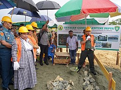 Pangdam Cenderawasih Letakkan Batu Pertama Pembangunan SMA Unggulan Taruna Cenderawasih di Jayapura Pangdam Cenderawasih Letakkan Batu Pertama Pembangunan SMA Unggulan Taruna Cenderawasih di Jayapura