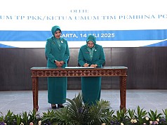 Tyas A. Fatoni Dilantik Jadi Pj Ketua TP PKK Provinsi Papua Tyas A. Fatoni Dilantik Jadi Pj Ketua TP PKK Provinsi Papua