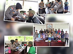 Satgas Damai Cartenz Hadirkan Layanan Kesehatan di Kampung Ansudu Satgas Damai Cartenz Hadirkan Layanan Kesehatan di Kampung Ansudu
