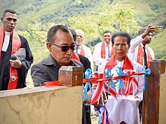 Plh Sekda Puncak Jaya Resmikan Rumah Pastori GKI Filadelfia Ilu, Sah jadi Gereja Mandiri Plh Sekda Puncak Jaya Resmikan Rumah Pastori GKI Filadelfia Ilu, Sah jadi Gereja Mandiri